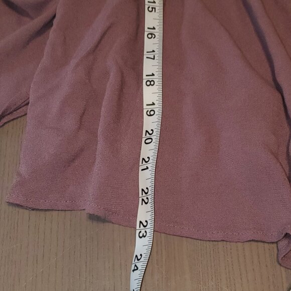 Lavender Boho Lace Bell Sleeve Top - Picture 8 of 8